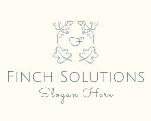 Leaf Foliage Decoration logo design