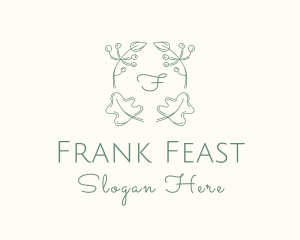 Leaf Foliage Decoration logo design