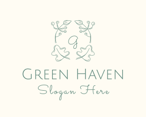 Leaf Foliage Decoration logo design