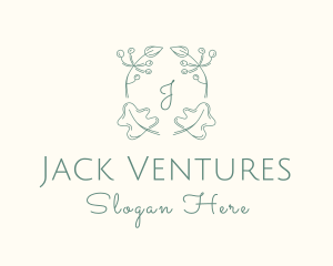 Leaf Foliage Decoration logo design