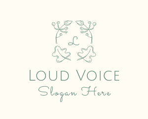 Leaf Foliage Decoration logo design