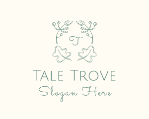 Leaf Foliage Decoration logo design