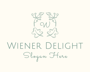 Leaf Foliage Decoration logo design