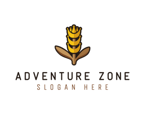 Grain Wheat Farm logo design