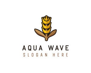 Grain Wheat Farm logo design