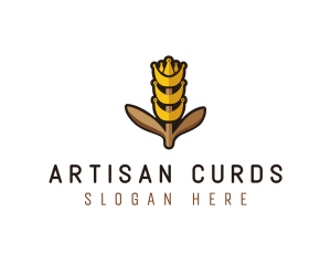 Grain Wheat Farm logo design