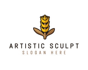 Grain Wheat Farm logo design