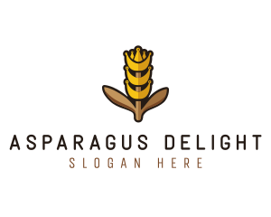 Grain Wheat Farm logo design