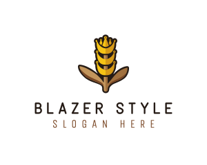 Grain Wheat Farm logo design