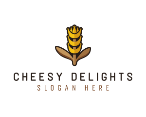 Grain Wheat Farm logo design