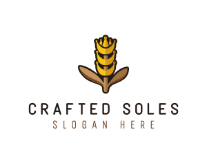 Grain Wheat Farm logo design