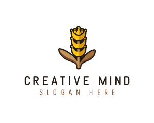 Grain Wheat Farm logo design