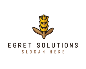 Grain Wheat Farm logo design