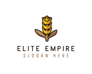 Grain Wheat Farm logo design