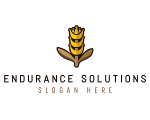 Grain Wheat Farm logo design