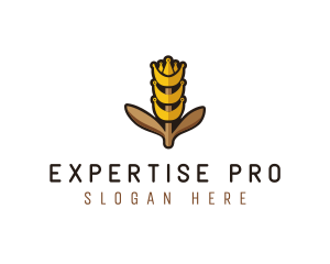 Grain Wheat Farm logo design