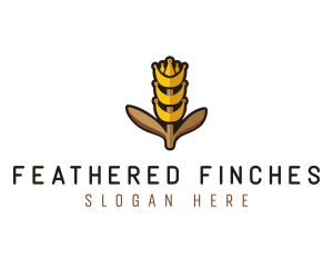 Grain Wheat Farm logo design