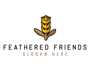 Grain Wheat Farm logo design