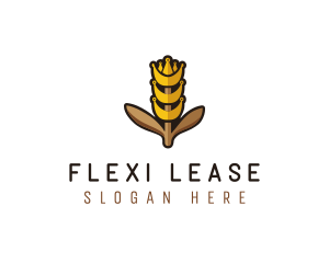 Grain Wheat Farm logo design