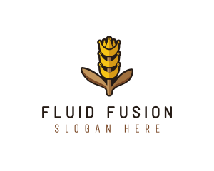 Grain Wheat Farm logo design