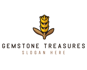 Grain Wheat Farm logo design