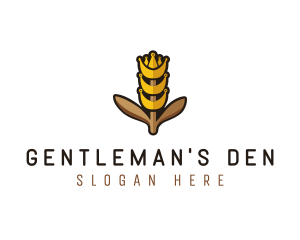 Grain Wheat Farm logo design