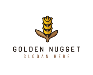 Grain Wheat Farm logo design