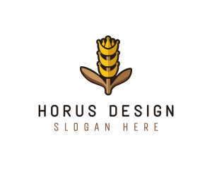 Grain Wheat Farm logo design