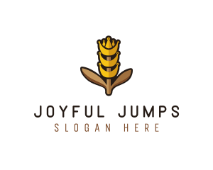 Grain Wheat Farm logo design