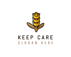 Grain Wheat Farm logo design