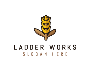 Grain Wheat Farm logo design