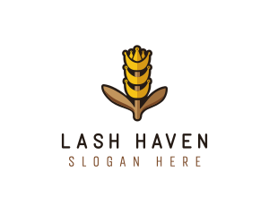 Grain Wheat Farm logo design