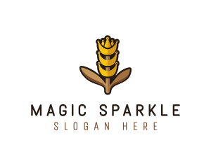 Grain Wheat Farm logo design