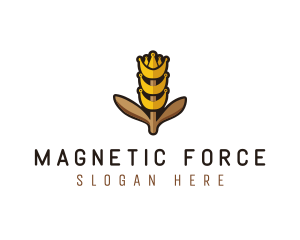 Grain Wheat Farm logo design