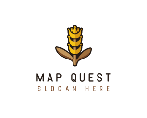 Grain Wheat Farm logo design