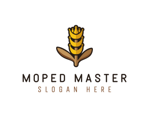 Grain Wheat Farm logo design