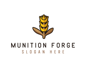 Grain Wheat Farm logo design