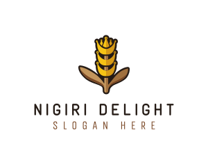 Grain Wheat Farm logo design