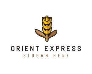 Grain Wheat Farm logo design