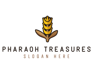 Grain Wheat Farm logo design