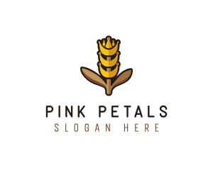 Grain Wheat Farm logo design