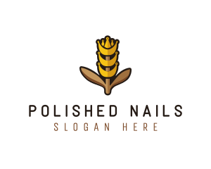 Grain Wheat Farm logo design