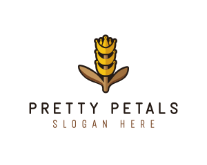 Grain Wheat Farm logo design