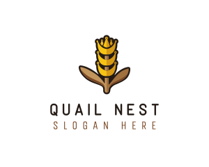 Grain Wheat Farm logo design