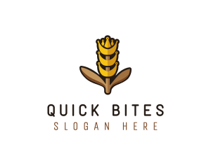 Grain Wheat Farm logo design