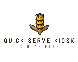 Grain Wheat Farm logo design