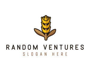 Grain Wheat Farm logo design