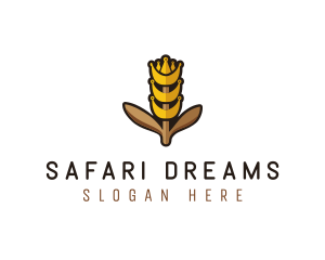 Grain Wheat Farm logo design