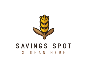 Grain Wheat Farm logo design