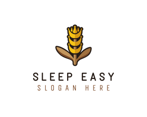 Grain Wheat Farm logo design